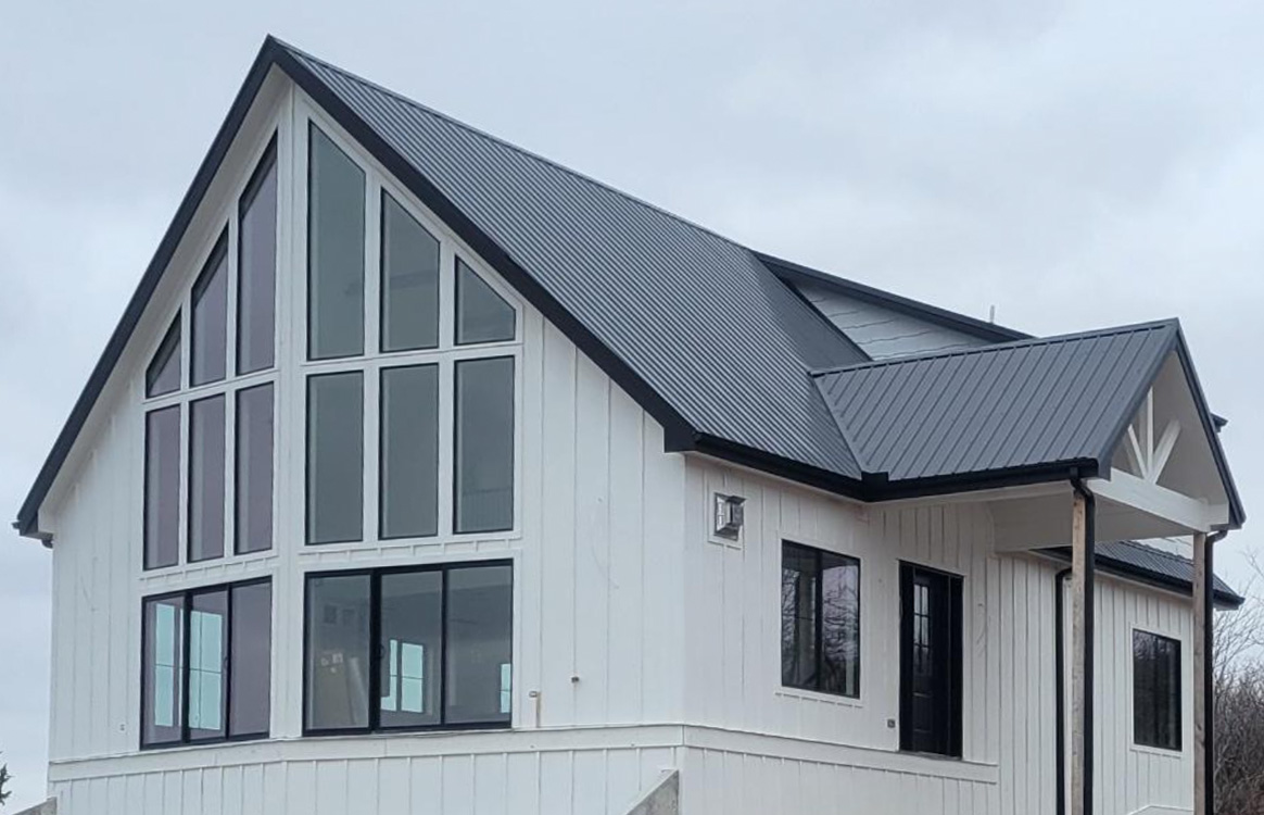 Roofing services by Wheatland Construction in El Dorado Kansas